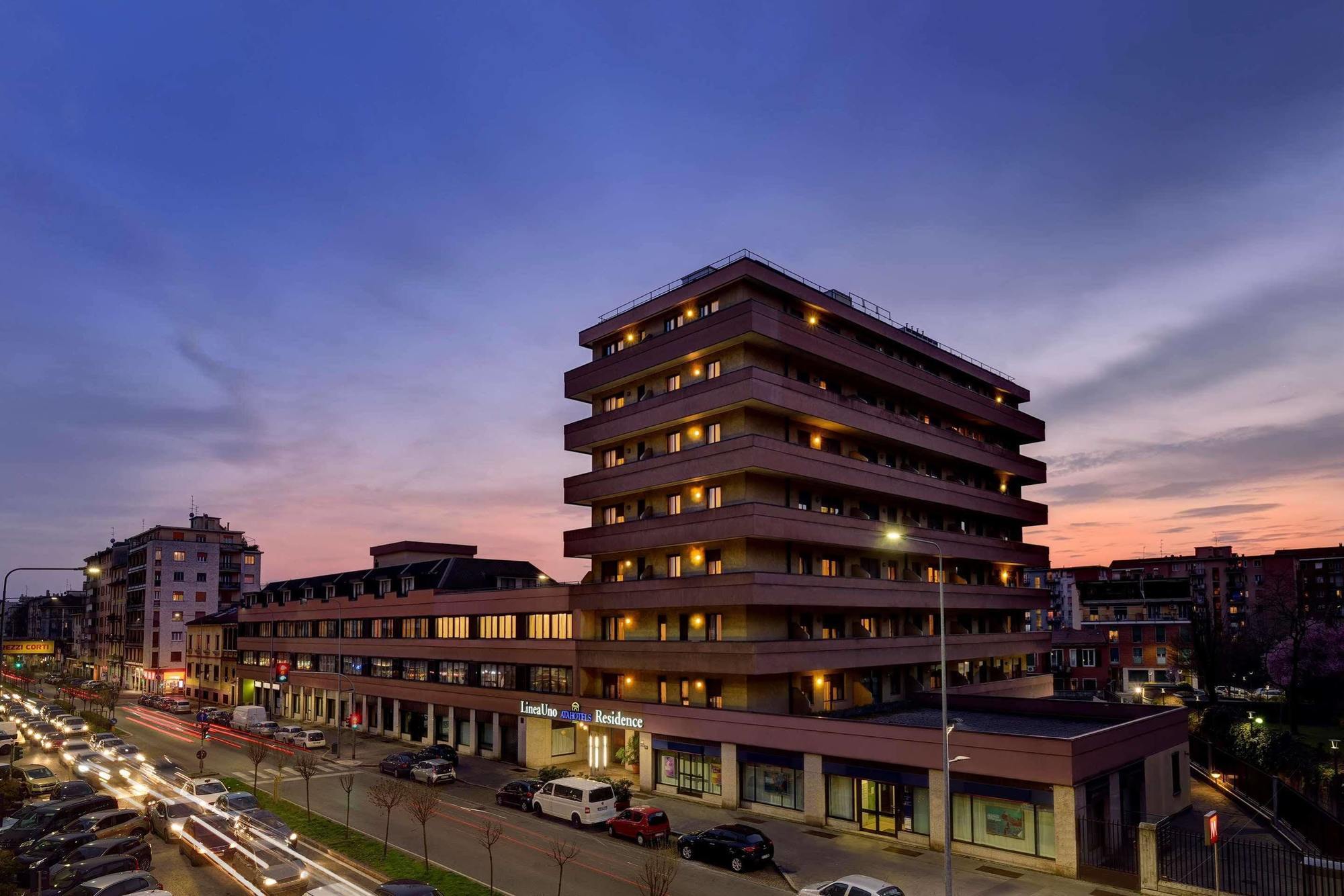 Unaway Hotel & Residence Linea Uno Milano Exteriér fotografie