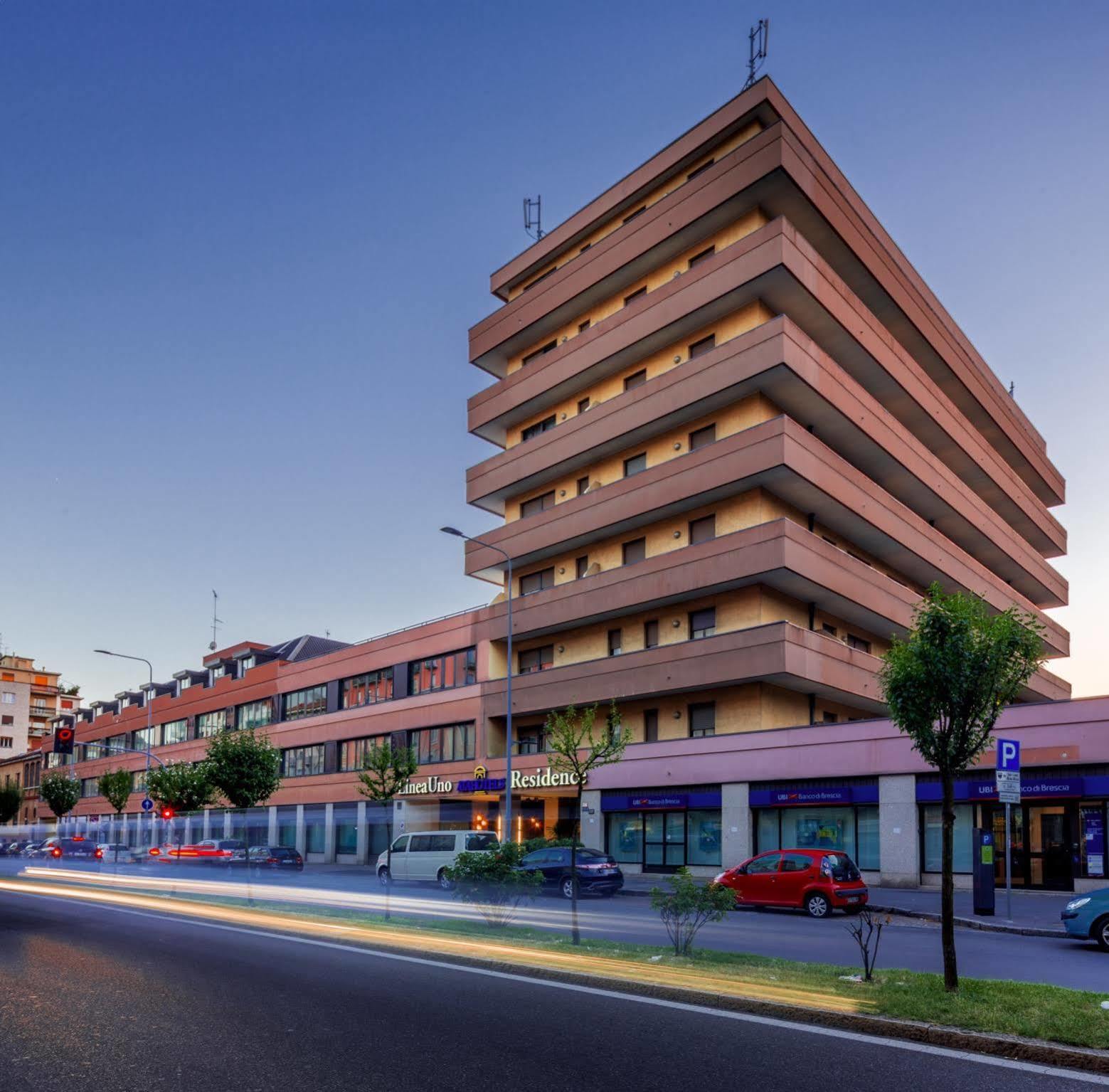 Unaway Hotel & Residence Linea Uno Milano Exteriér fotografie
